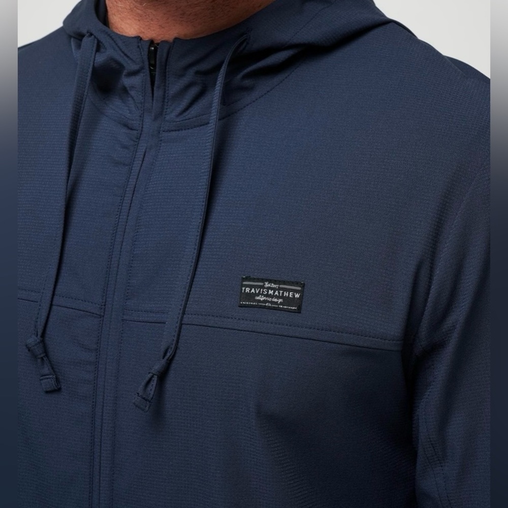 Travis Mathew Navy Performance Jacket - image 4